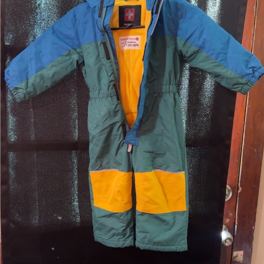 Colorful Snowsuit with Hood
